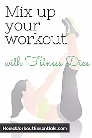 Mix Up Your Workouts with Fitness Dice - Home Workout Essentials