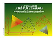 CONSTRUCCIÓN DE TRIÁNGULOS I. DIBUJO TÉCNICO I. 1º DE BACHILLERATO