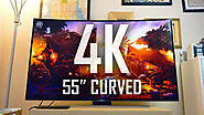Samsung 55'' curved tv