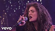 Lorde - White Teeth Teens (Live On Letterman)