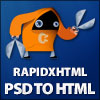Convert PSD to HTML & PSD to Wordpress Theme | RapidxHTML