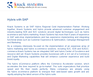 SAP Hybris Implementation Solution by Knack SYstems