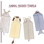 Shop Animal Hooded Towels Online At Little West Street