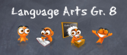 8th Grade Language Arts apps for iPad, iPhone, Android, Windows 8 - eduPad
