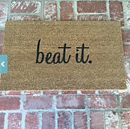 Beat It Doormat