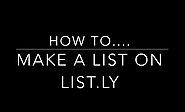 How to... make a List.ly list
