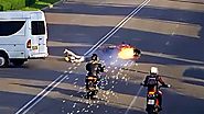 Motorcycle Crashes Compilation 2016 # Best Motorbike Accidents & Motorcycle Fail # Part 1