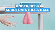 NiceBalls - Under-Desk Scrotum Shaped Stress Balls
