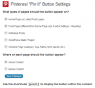 Pinterest Plugin for WordPress | Pin It Button