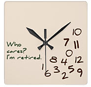 Retiree Clock
