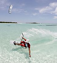 Kite Surfing in Maldives