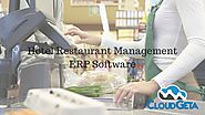 Hotel Restaurant Management Software | Cloudgeta