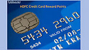 HDFC Credit Card Reward Points ways to redeem | Finbucket