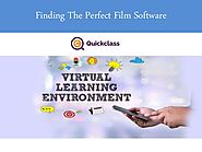 Finding The Perfect Film Software