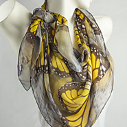 Have A Look On Animal Printed Silk Scarf