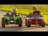 Power Wheels Race - Dune Racer vs Mustang