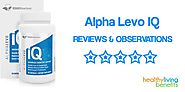 Alpha Levo IQ Reviews | Real Limitless Genius Nootropic Pills? - Healthy Living Benefits