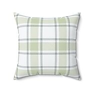 Green Plaid Decorative Pillow Cozy Home Decor Accent Cushion - $28.99 - teegraphic