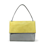 Oversized Fold Over Shoulder Bag With Pouch