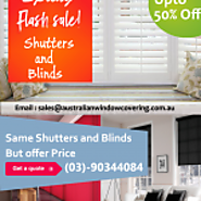 Plantation shutters as an one time investment for your home.