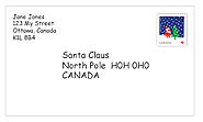 Canadian Children Send Letters to The North Pole Postal Code HOHOHO and they are read and replied to