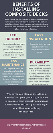 Benefits of Installing Composite Decks