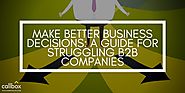 Make Better Business Decisions: A Guide for Struggling B2B Companies