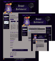 Halloween Trick or Treat Wordpress Website Theme With Header, Blogger and HTML Images and Template Included, Instant ...