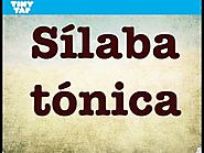 Sílaba tónica con TinyTap