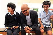 The day Microsoft’s CEO met ordinary kids doing extraordinary things from Sydney Secondary College