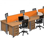 Frameless Desk Dividers | Merge Works