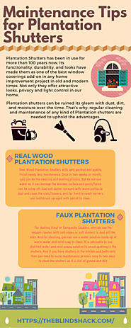 Maintenance Tips for Plantation Shutters