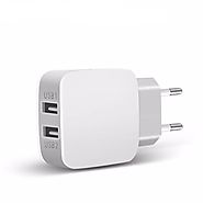 Dual Ports Travel USB Wall Charger Adapter For iPhone