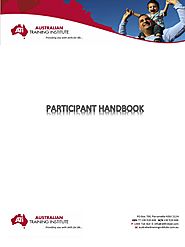 Australian Training Institute (NSW) Pty Ltd Registered Training Organisation Participant Handbook | Privacy | Persona...