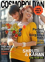 Personalized magazine cover