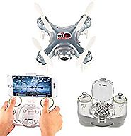 Stunning AICase® CX-10WD-TX Edition with Remote Control 4CH 2.4GHz 6 Axis Gyro FPV Wifi Remote Control RC Real-time V...
