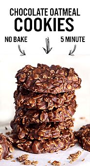 No Bake Chocolate Oatmeal Cookies - Sugar Apron