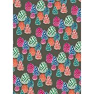 Bright Pinecones Wrapping Paper