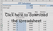 CPP Calculator with 2016 Changes | John Robertson