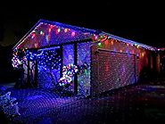 Starry Laser Lights Projection Christmas Lights Moving Laser FDA Approved Star Projector Landscape Lights with RF Wir...