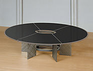 RADIAN custom Stone top Conference Table