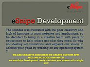 Web App Development Atlanta - Esnipedevelopment.Com
