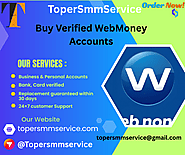 Buy Verified WebMoney Accounts - 100% Quick Delivery Service