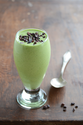 An Edible Mosaic " Healthy Shamrock Shake {Mint-Flavored Smoothie}