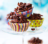 Cooking with kids: Chocolate cornflake cakes