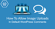 How To Allow Image Uploads In Default WordPress Comments?