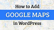 How To Insert Google Maps Into WordPress? - Free Tech Tutors