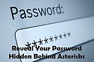 How To Reveal Your Password Hidden Behind Asterisks - Free Tech Tutors