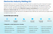 Electronics Industry Mailing List