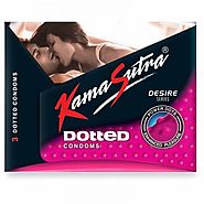 KamaSutra Dotted Condoms (Pack of 4)